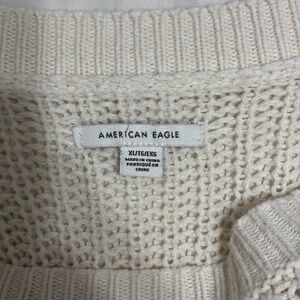 oversized cream sweater